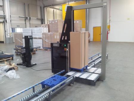 JPU-200 YPT – Automatische Palettenumreifungsmaschine