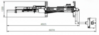 Vollautomatische Palettenumreifungsmaschine JPU 733 VTS